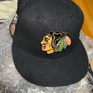 Winter classic Blackhawks wool fitted hat